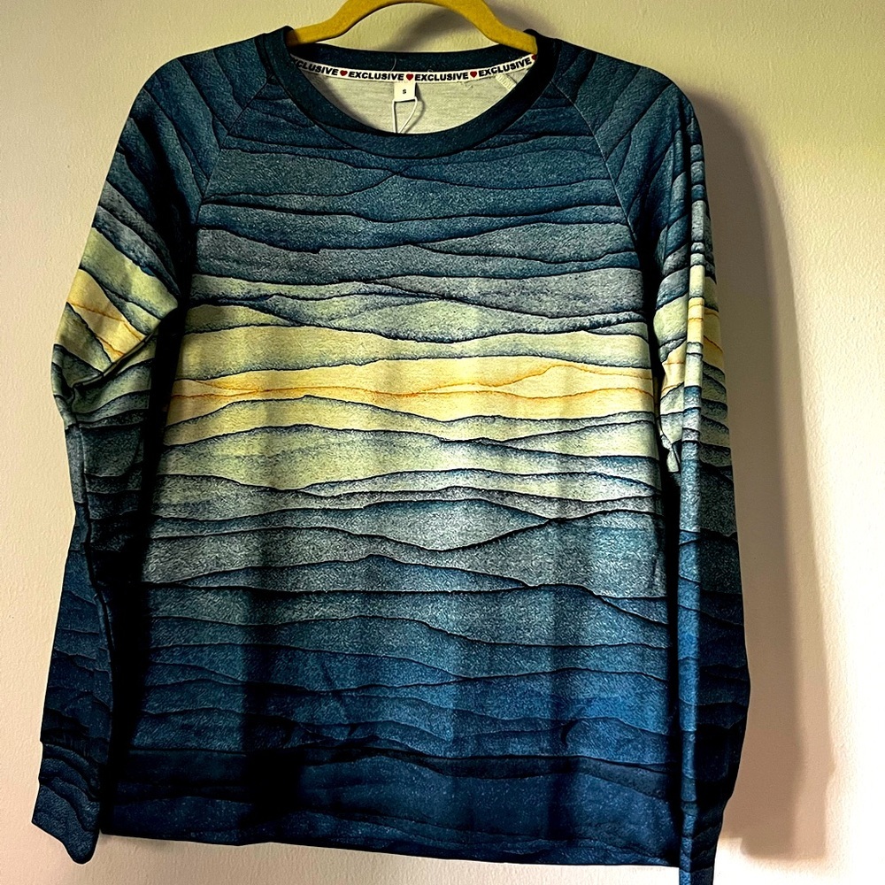 NWT Multi Colored Boutique Sweater
